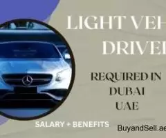 Light Vehicle Driver Required in Dubai