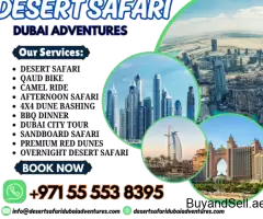 Desert Safari Dubai Adventures | +971 55 553 8395