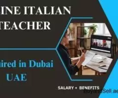 Online Italian Teacher Required in Dubai