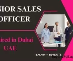 Senior Sales Officer Required in Dubai