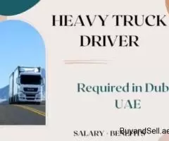 Heavy Truck Driver Required in Dubai