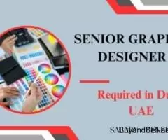 Senior Graphic Designer Required in Dubai