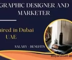 Graphic Designer and Marketer Required in Dubai