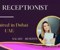 Receptionist Required in Dubai