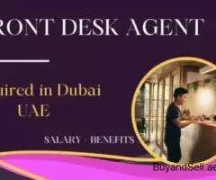 Front Desk Agent Required in Dubai