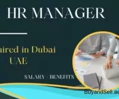 HR Manager Required in Dubai