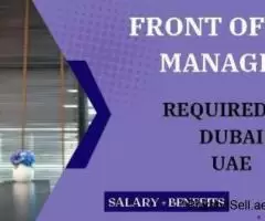 Front Office Manager Required in Dubai