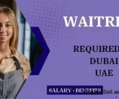 Waitress Required in Dubai