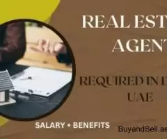 Real Estate Agent Required in Dubai