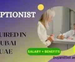 Receptionist Required in Dubai