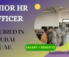 Senior HR Officer Required in Dubai