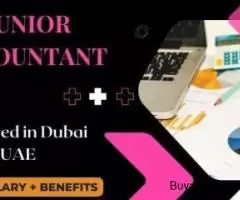 Junior Accountant Required in Dubai