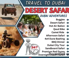 Exploring the Dunes: Desert Safari With Quad Biking / +971 55 553 8395