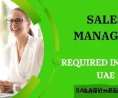 Sales Manager Required in Dubai