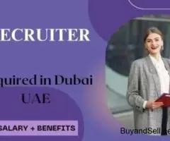 Recruiter Required in Dubai