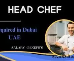 Head Chef Required in Dubai