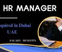 HR Manager Required in Dubai