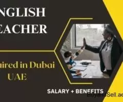 English Teacher Required in Dubai