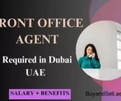 Front Office Agent Required in Dubai