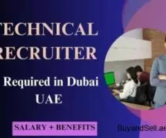 Technical Recruiter Required in Dubai