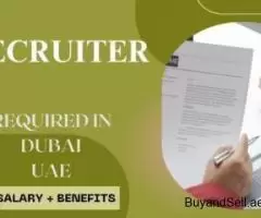 Recruiter Required in Dubai