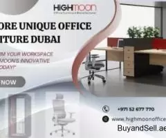 Unique Office Furniture Dubai - Enhance Your Workspace