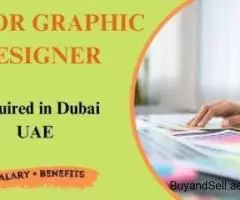 Senior Graphic Designer Required in Dubai