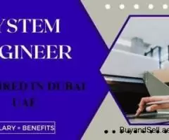 System Engineer Required in Dubai