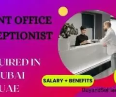 Front Office Receptionist Required in Dubai