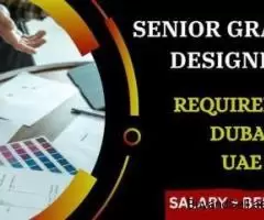 Senior Graphic Designer Required in Dubai