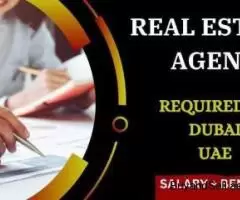 Real Estate Agent Required in Dubai