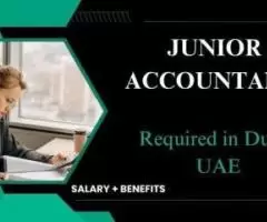 Junior Accountant Required in Dubai