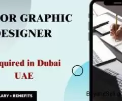 Senior Graphic Designer Required in Dubai