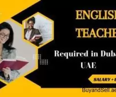 English Teacher Required in Dubai