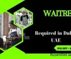 Waitress Required in Dubai