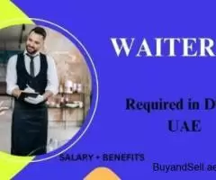 Waiter/s Required in Dubai