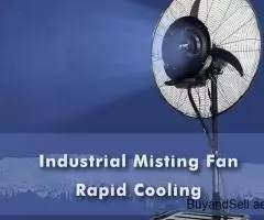 Climate Plus Portable Misting Fans with tank options