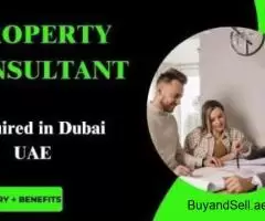 Property Consultant Required in Dubai