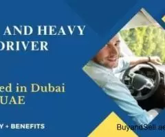 Light and Heavy Driver Required in Dubai