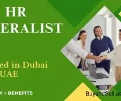 HR Generalist Required in Dubai