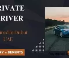 Private Driver Required in Dubai