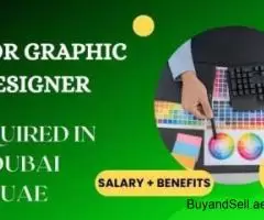 Senior Graphic Designer Required in Dubai