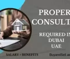 Property Consultant Required in Dubai