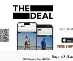 Get 15% OFF On Your First Order + Free Shipping Over 350 AED With The Deal Outlet Discount