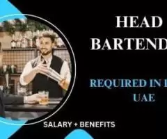 Head Bartender Required in Dubai