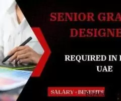 Senior Graphic Designer Required in Dubai