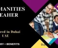 Humanities Teacher Required in Dubai