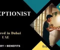 Receptionist Required in Dubai