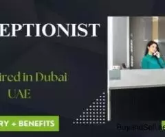 Receptionist Required in Dubai