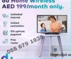 AED 199, Du Home Internet 5G Wireless Service